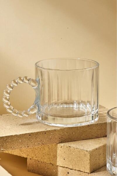 Perotti Std Ringo Line - 2 Pack 325ml Beaded Cam Mug Mugs