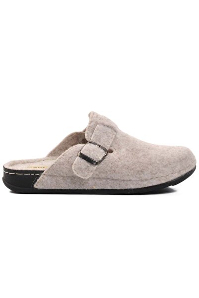 KOCAMANLAR Bento K-9548 Home Slippers Orthopedic Women's Slippers Beige