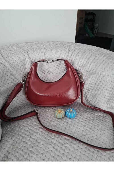 YMZBAG Geantă de mână și de umăr BORDO Bead