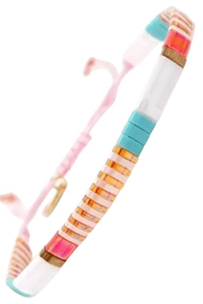 NAZLI TAKILAR الأبيض الفيروزي الأحمر مفصلة قابل للتعديل زيبرا ميوكي تيلا سوار