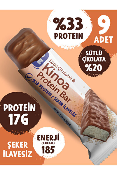 TrioMove Protein Bar - Kinoa %33 Protein, 50 g x 9 Adet Trio Move