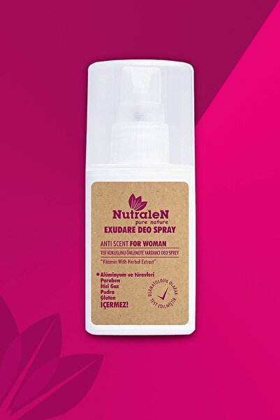 Nutralen Exudare Deo Spray / Kadın - Ter Kokusuna Karşı Etkili