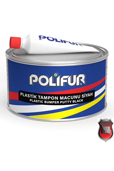 POLIFUR Plastik Tampon Macunu Siyah 500 gr