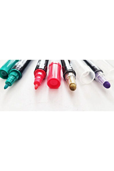 Modellino 12/24/36 Colors Optional Dual Tip Acrylic Marker Pen Artmino Marker with Transparent Plastic Bag