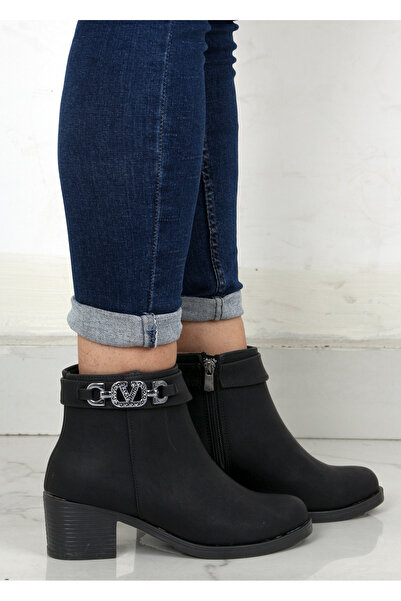 ASL SHOES STORE Women's Waterproof Non-Slip Sole Orthopedic Black Boots