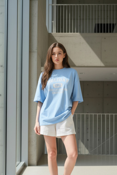 UNCİA OUTDOORS TRICOU BASIC UNISEX OVERSIZE CU IMPRIMEU DE SĂRBĂTORI MALKOÇBEY