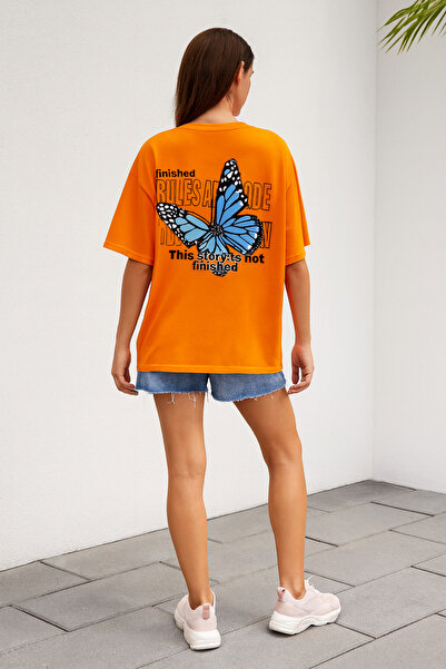 UNCİA OUTDOORS ΜΠΛΕ ΜΠΛΕ ΠΛΑΤΗ ΠΕΤΑΛΟΥΔΑ ΕΚΤΥΠΩΣΗ ΠΑΝΩ ΜΕΓΕΘΟΣ UNISEX BASIC T...