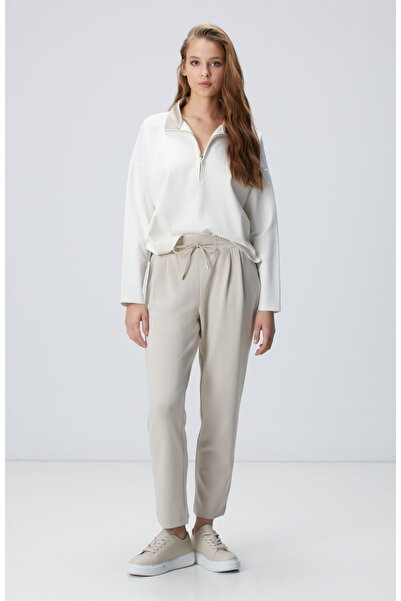 Network N-Tech Kırık Beyaz Sweatshirt