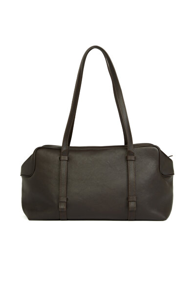 Network Kahverengi Kadın Deri Çanta