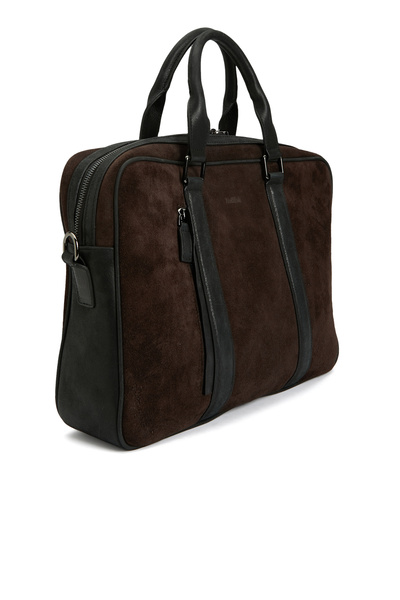 Network Kahverengi Erkek Deri Laptop Çantası