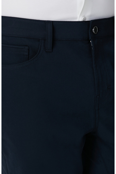 Network Lacivert Casual Pantolon