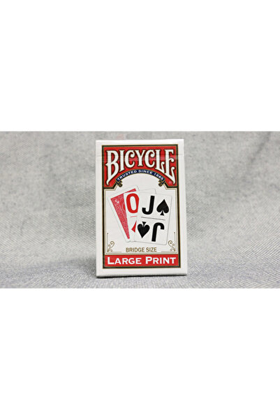 USPCC دراجة سوبر جامبو بريدج باللون الأحمر -