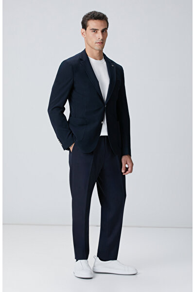 Network Lacivert Blazer Ceket