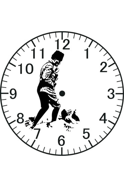 Genel Markalar Atatürklü Duvar Saati - Atatürklü Saat