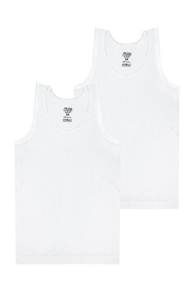 Öts Κοριτσίστικο εσώρουχο λευκό 2 τεμαχίων με φαρδύ λουράκι