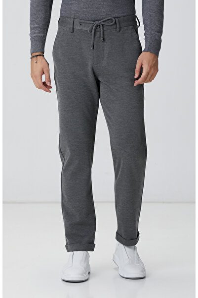 Network Antrasit Örme Pantolon