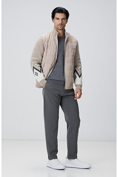 Network Antrasit Örme Pantolon