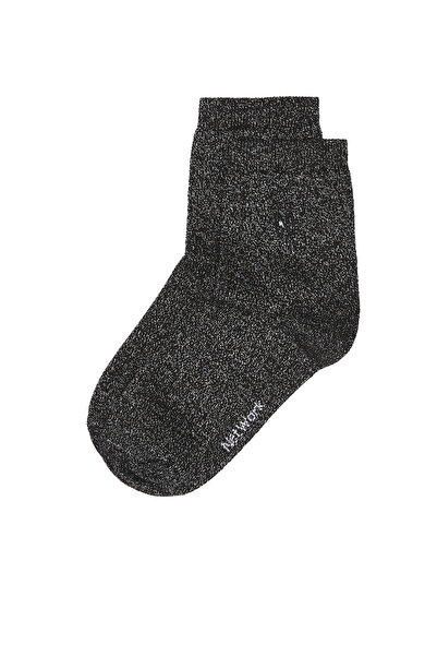 Network Siyah Kadın Çorap