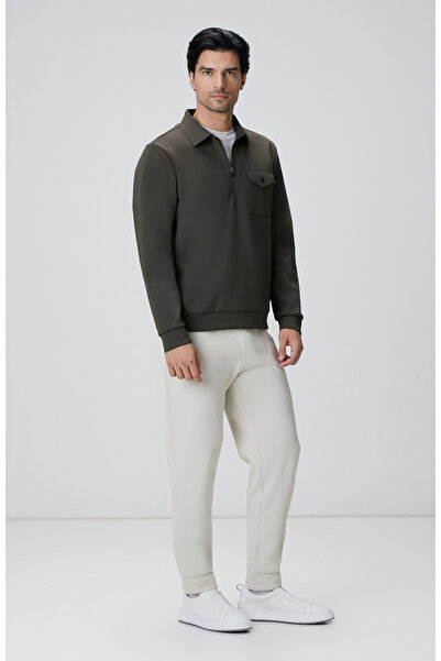 Network N-Tech Haki Sweatshirt