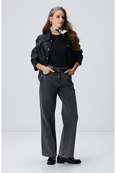 Network Siyah Basic Sweatshirt