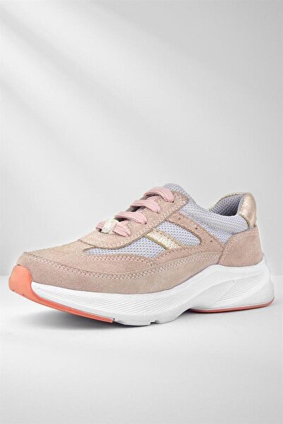 Rakerplus حذاء رياضي خفيف الوزن للأطفال برباط من الجلد الطبيعي