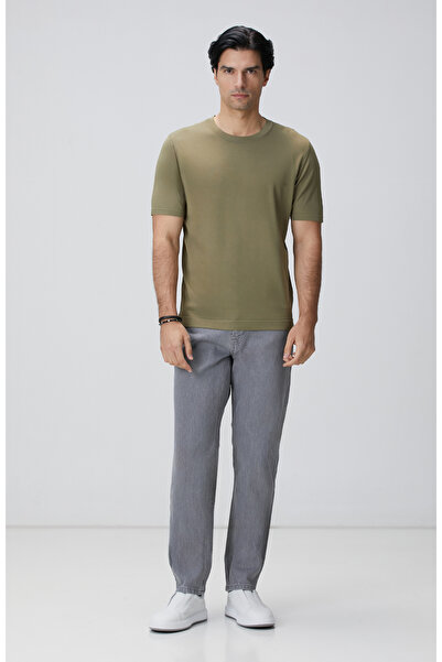 Network Açık Gri Denim Pantolon