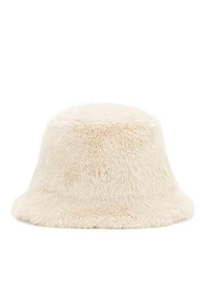 Network Bej Kadın Şapka