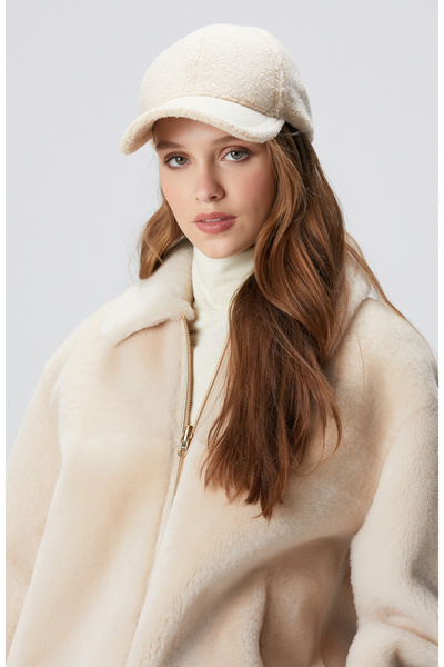 Network Kırık Beyaz Kadın Şapka