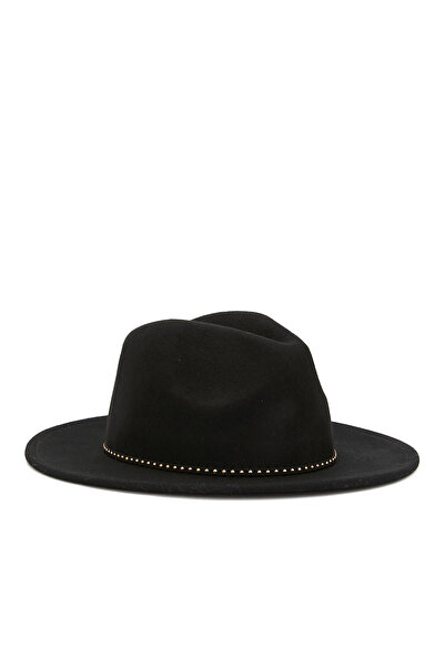 Network Siyah Kadın Yün Şapka