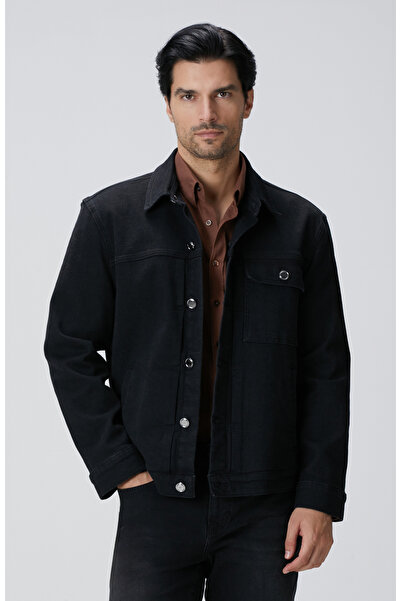 Network Siyah Denim Mont