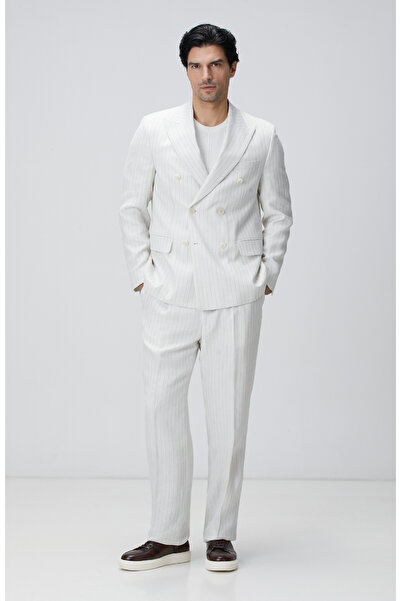 Network Limited Kırık Beyaz Takım Elbise
