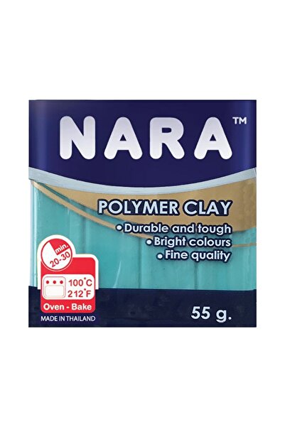 NARA طين بوليمر 55 جرام PM43 تركواز × 6 قطع