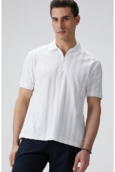 Network Beyaz T-shirt