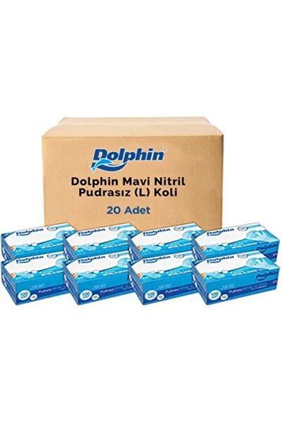 egeayazambalaj قفازات نيتريل زرقاء، قفازات جراحية، قفازات فحص - عبوة من 100 قطعة