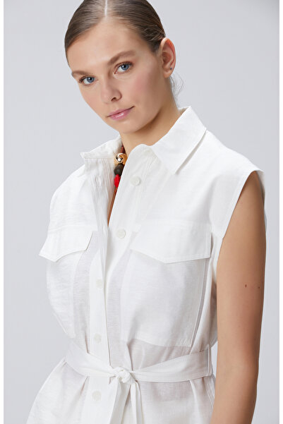 Network Kırık Beyaz Gömlek