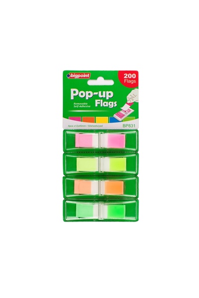 Bigpoint Pop-Up Film Index 4-Pack X 24 Pieces
