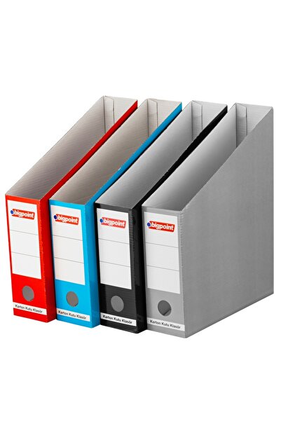 Bigpoint Karton Kutu Klasör Siyah 6'lı Paket