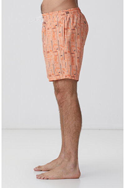 Network Turuncu Baskılı Mayo