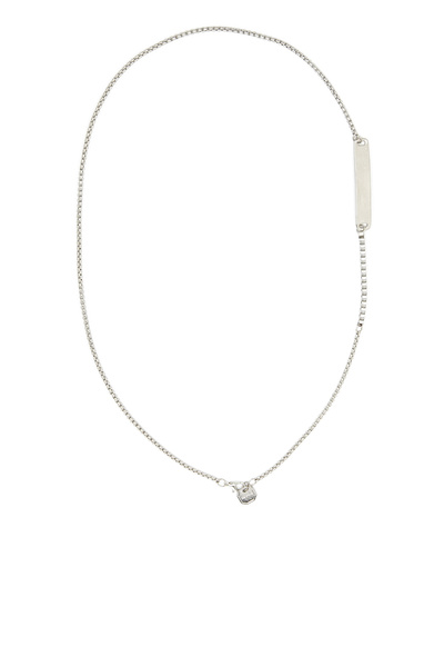 Network Silver Erkek Kolye