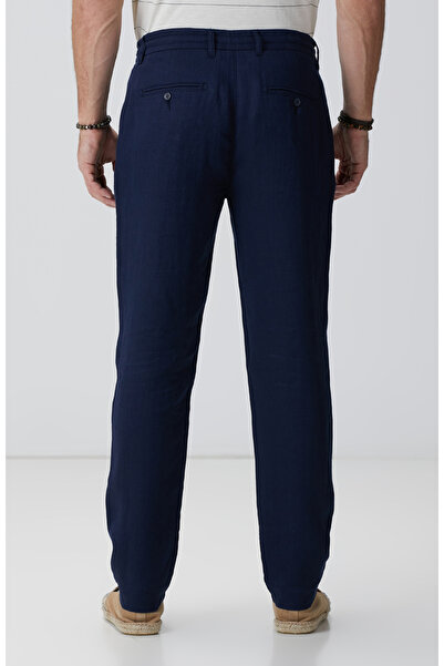 Network Lacivert Keten Pantolon