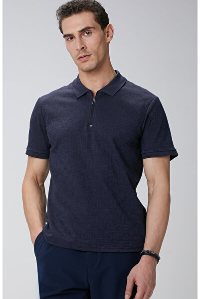 Network Lacivert T-shirt