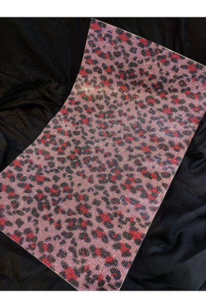 tascı aksesuar Leopar Kristal Sticker