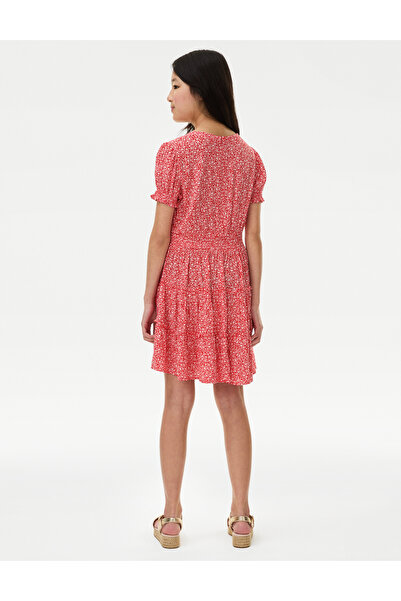 Marks & Spencer Kısa Kollu Mini Elbise (6-16 Yaş)