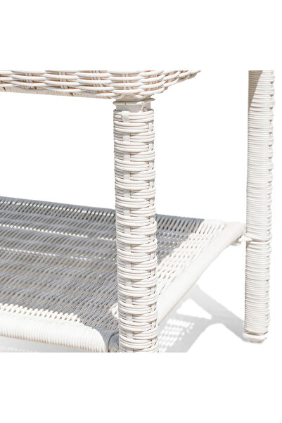 Maison Mex PARK MEADOWS garden/terrace coffee table L.86.4 l.51 H.51 white/gray