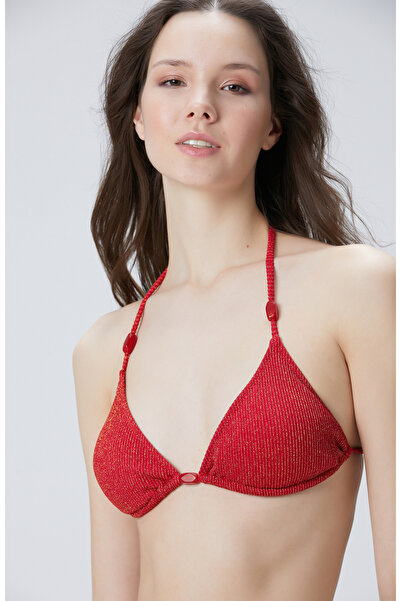 Network Kırmızı Bikini Üstü