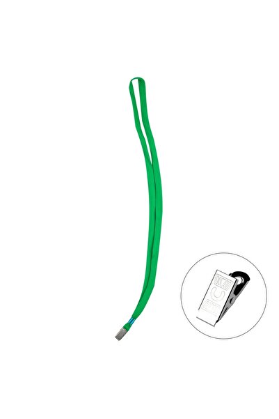 Bigpoint Snur pentru guler cu clemă metalică verde x 50 buc