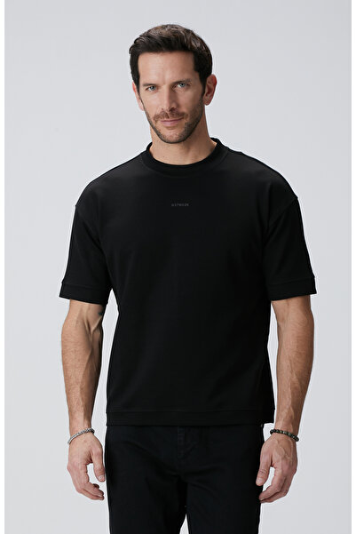 Network Siyah Sweatshirt