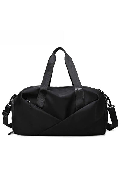 Rotixfy Geantă de sală, neagră, capacitate mare 25-35L, portabilă, multifuncț...