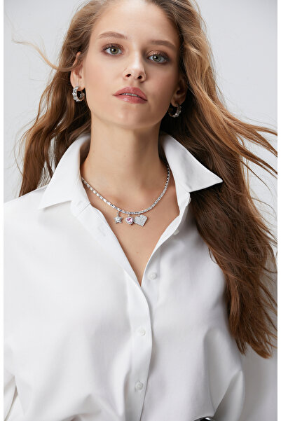 Network Silver Kadın Kolye