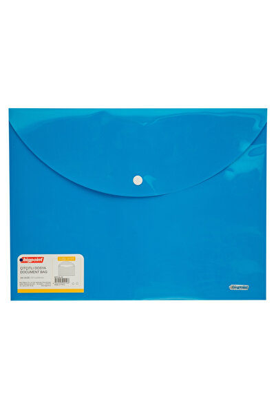 Bigpoint Папка на кнопках Lolly A4 синя x 12 штук